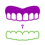 ikonica za folije za ispravljanje zuba